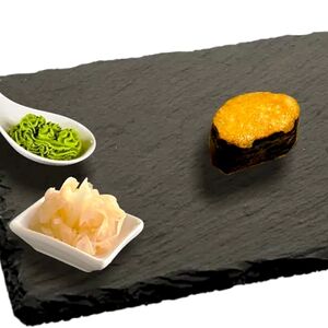 Запечённый гункан с креветкой