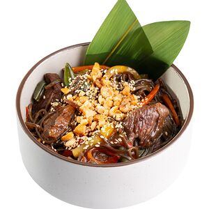 Wok с говядиной