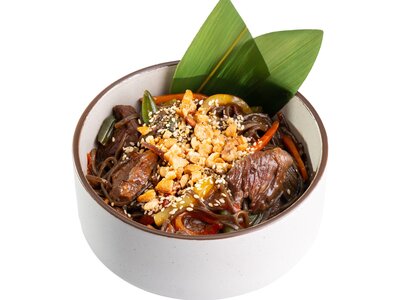 Wok с говядиной