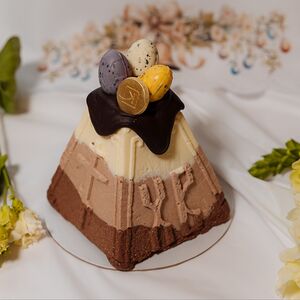 Творожная Пасха «Три шоколада» мини