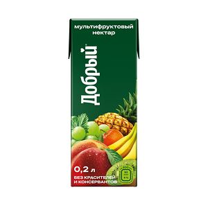 Добрый мультифруктовый нектар