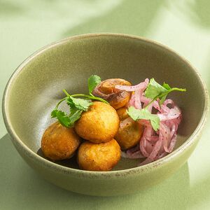 Шампиньоны на мангале 