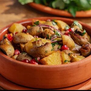 Оджахури с грибами