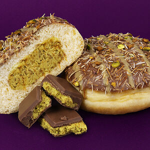 Пончик ДубайДон с фисташками и катаифи