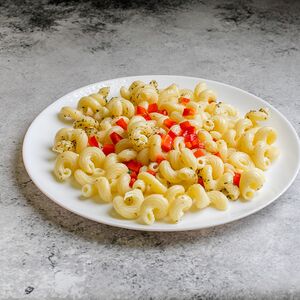 Макароны с кетчупом 