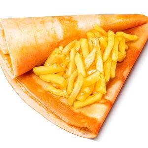 Блин с яблоками
