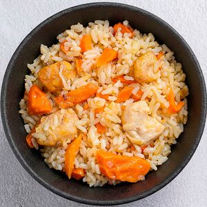 Паэлья с курицей