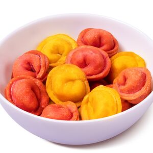 Жареные пельмени с курицей и сыром 16