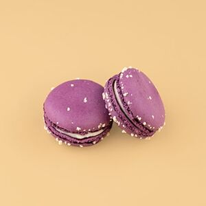 Макарун Черничный чизкейк 