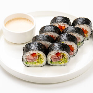 Кимпаб с ветчиной