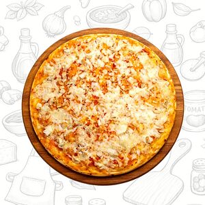 Пицца с курицей