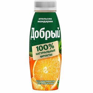 Добрый сок 0,33 ( Апельсин / мандарин )