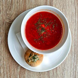 Борщ с говядиной