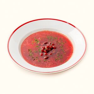 Борщ постный