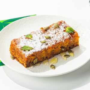 Тыквенно-банановый бисквит с мёдом