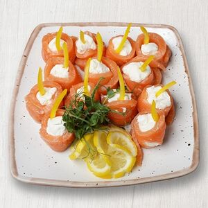 Рулетики из семги