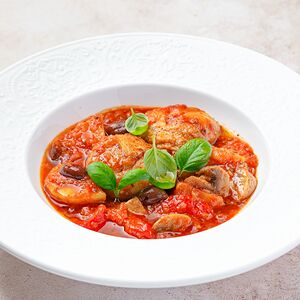 Курица по-охотничьи 