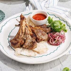 Шашлык из корейки из ягнёнка