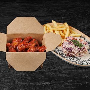 Комбо-набор с крыльями Баффало