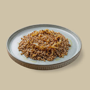 Гречка с жареным луком