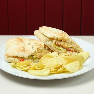 Панини с курицей карри