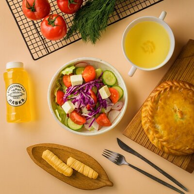 Обед Горца №4