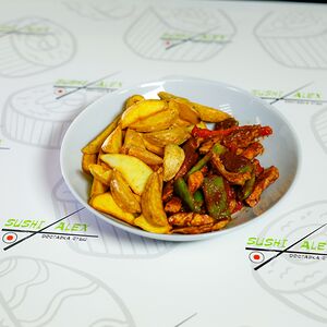 Свинина с картофелем 