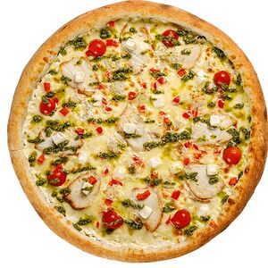 Чикен песто пицца