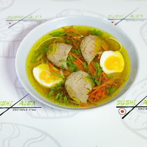 Суп с ростбифом 