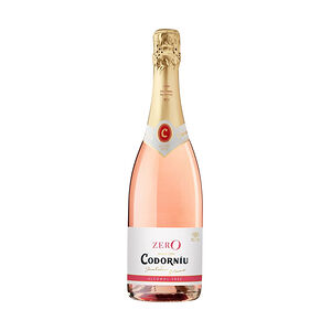 Игристое розовое безалкогольное вино Codorniu Zero Rose Alcohol Free Испания