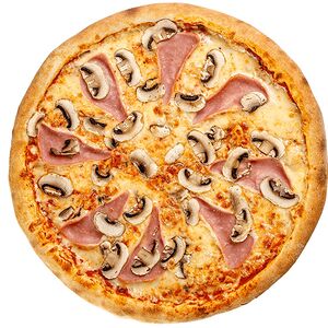 Ветчина и грибы пицца