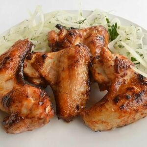 Куриные крылышки на решетке