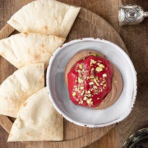 Паштет из куриной печени, мусс Пряная вишня