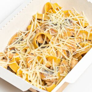 Феттуччине Альфредо 