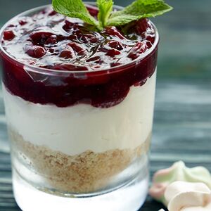 Чизкейк с вишней