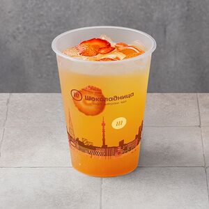 Лимонад Абрикос-клубничка