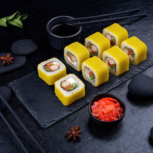 Жареный ролл Сливочный Цезарь