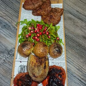 Аджапсандал на углях