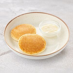 Панкейки со сгущенкой