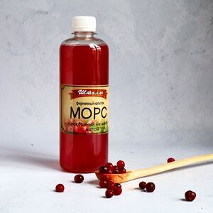 Морс клюквенный на меду
