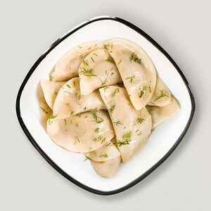 Вареники с белыми грибами и шампиньонами