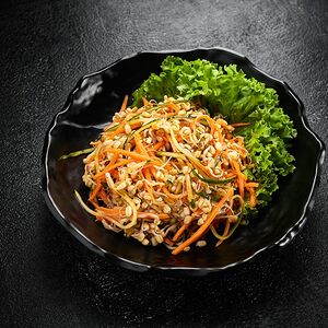 Աղցան սոյայի ծիլերով