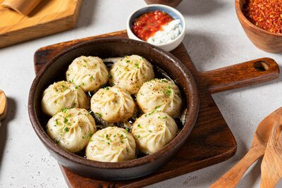 Мини-манты из цыпленка