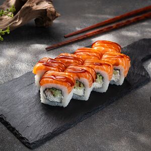 Ролл Филадельфия с угрем