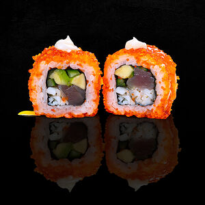 Калифорния с тунцом и крабом