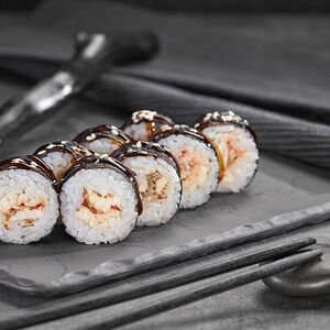 Мини ролл с угрем