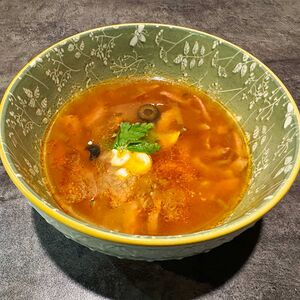 Мясная солянка