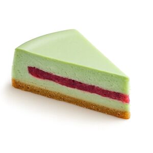 Чизкейк фисташка-малина