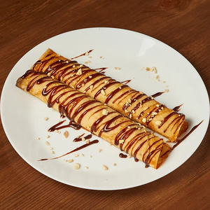 Блинчики с шоколадной пастой