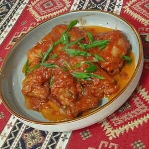 Крылышки в томатном соусе